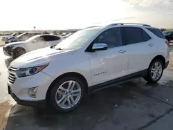 Salvage cars for sale at Grand Prairie, TX auction: 2019 Chevrolet Equinox Premier