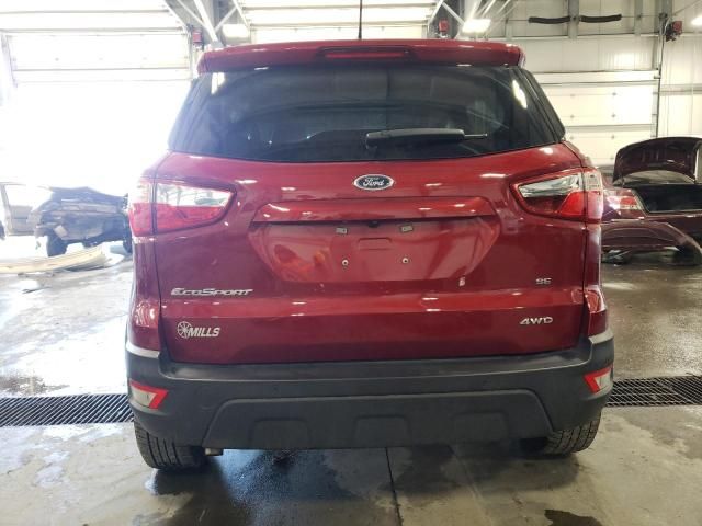 2020 Ford Ecosport SE