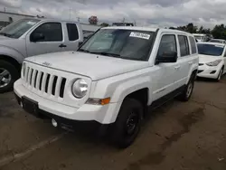 Jeep Patriot Sport salvage cars for sale: 2015 Jeep Patriot Sport