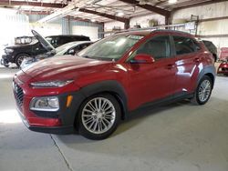 Salvage cars for sale at Eldridge, IA auction: 2020 Hyundai Kona SEL Plus