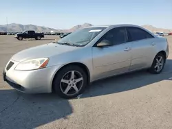 Salvage cars for sale at North Las Vegas, NV auction: 2007 Pontiac G6 Base