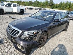 Salvage cars for sale at Memphis, TN auction: 2016 Mercedes-Benz S 550