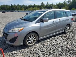 Vehiculos salvage en venta de Copart Windham, ME: 2012 Mazda 5