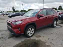 Toyota salvage cars for sale: 2021 Toyota Rav4 XLE