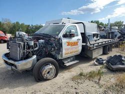 Salvage trucks for sale at Kansas City, KS auction: 2021 Chevrolet Silverado Medium Duty