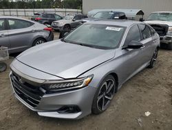 Salvage cars for sale from Copart China Grove, NC: 2021 Honda Accord Sport