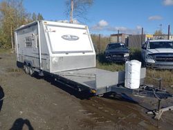 Salvage trucks for sale at Anchorage, AK auction: 2007 Trailers Travel Trailer