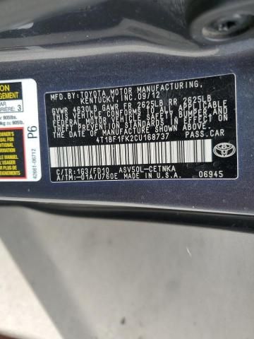 2012 Toyota Camry Base