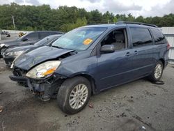 Salvage cars for sale at Exeter, RI auction: 2008 Toyota Sienna XLE