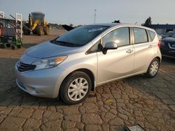 Salvage cars for sale at Woodhaven, MI auction: 2014 Nissan Versa Note S