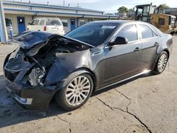 Salvage cars for sale at Tulsa, OK auction: 2012 Cadillac CTS Premium Collection