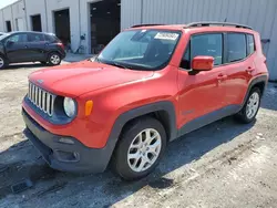 Jeep salvage cars for sale: 2016 Jeep Renegade Latitude