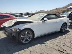 Salvage cars for sale at Colton, CA auction: 2017 Ford Mustang