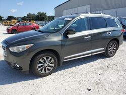 Salvage cars for sale at Apopka, FL auction: 2014 Infiniti QX60