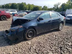 Salvage cars for sale at Chalfont, PA auction: 2017 Toyota Corolla L