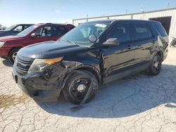 Salvage cars for sale at Kansas City, KS auction: 2015 Ford Explorer Police Interceptor