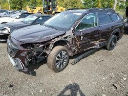 Salvage cars for sale at Marlboro, NY auction: 2024 Subaru Outback Limited