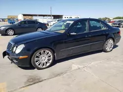 Salvage cars for sale at Grand Prairie, TX auction: 2008 Mercedes-Benz E 350