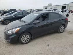 Salvage cars for sale at Kansas City, KS auction: 2016 Hyundai Accent SE