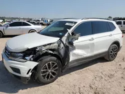 Volkswagen salvage cars for sale: 2021 Volkswagen Tiguan SE