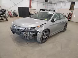 Honda salvage cars for sale: 2016 Honda Accord Sport