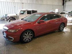 Carros salvage para piezas a la venta en subasta: 2017 Chevrolet Malibu LT