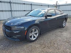 Salvage cars for sale at Mercedes, TX auction: 2015 Dodge Charger SXT