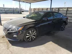 Salvage cars for sale at Anthony, TX auction: 2021 Nissan Altima SR