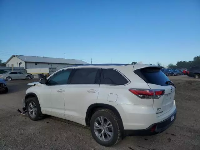 2015 Toyota Highlander XLE