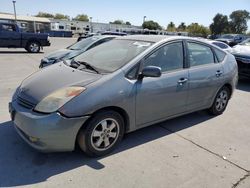 Salvage cars for sale from Copart Sacramento, CA: 2005 Toyota Prius