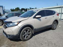 Salvage cars for sale at Pennsburg, PA auction: 2017 Honda CR-V EX