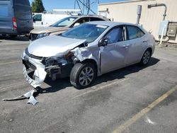 Toyota salvage cars for sale: 2018 Toyota Corolla L