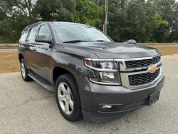 Salvage cars for sale at North Billerica, MA auction: 2015 Chevrolet Tahoe K1500 LT