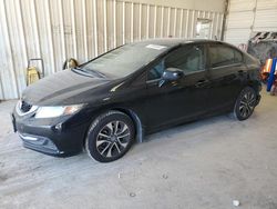 Honda salvage cars for sale: 2015 Honda Civic EX