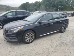 Salvage cars for sale at North Billerica, MA auction: 2015 Hyundai Sonata Sport