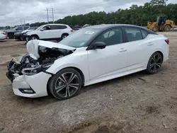 Nissan salvage cars for sale: 2022 Nissan Sentra SR