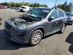 Salvage cars for sale at Denver, CO auction: 2016 Mazda CX-5 Touring