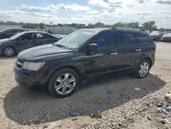 Salvage cars for sale from Copart Kansas City, KS: 2010 Dodge Journey R/T