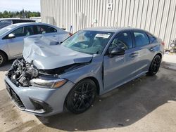 Carros salvage a la venta en subasta: 2024 Honda Civic Sport