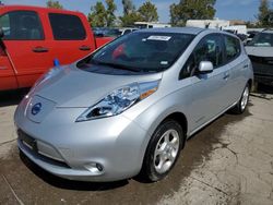 Salvage cars for sale at auction: 2013 Nissan Leaf S