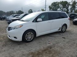 Toyota salvage cars for sale: 2011 Toyota Sienna XLE