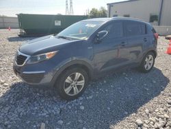 Salvage cars for sale at Barberton, OH auction: 2011 KIA Sportage LX