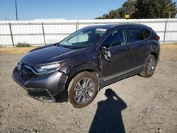 Salvage cars for sale at Sacramento, CA auction: 2021 Honda CR-V Touring