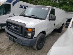 Salvage trucks for sale at North Billerica, MA auction: 2012 Ford Econoline E250 Van