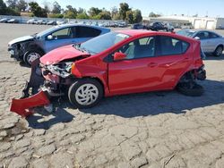 Salvage cars for sale at Martinez, CA auction: 2016 Toyota Prius C