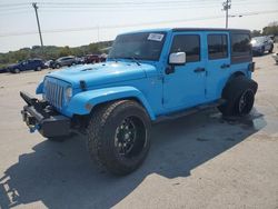 Jeep salvage cars for sale: 2017 Jeep Wrangler Unlimited Sahara