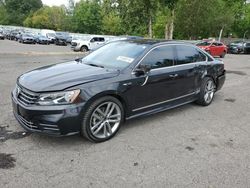 Salvage cars for sale at Portland, OR auction: 2017 Volkswagen Passat R-Line