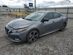 Salvage cars for sale at Hueytown, AL auction: 2021 Nissan Sentra SR