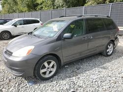 Toyota Sienna ce salvage cars for sale: 2004 Toyota Sienna CE