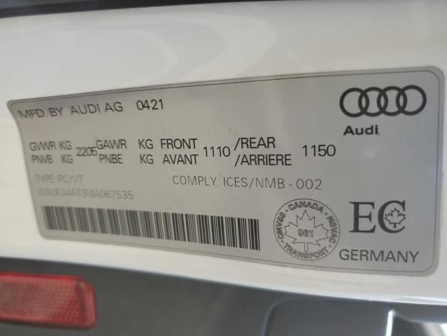 2021 Audi A4 Prestige 45